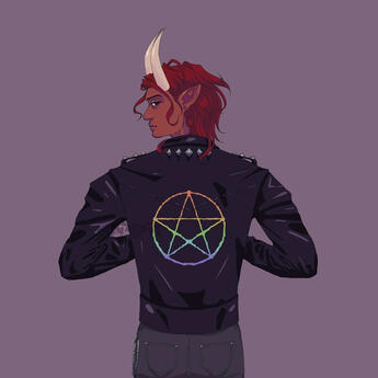 Cell shaded Halfbody (15 EUR / 16 USD)